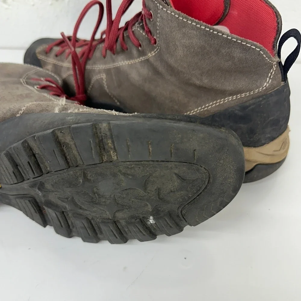 Asolo Cactus Hiking Mid Boots Brown Suede Gore-Tex Vibram / Mens 13